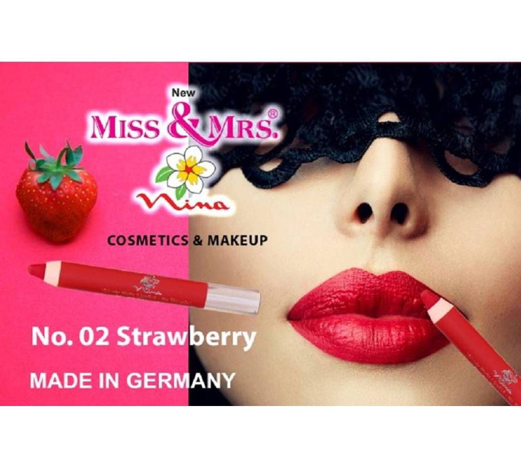 Miss&Mrs Lipstick  Color Strawberry