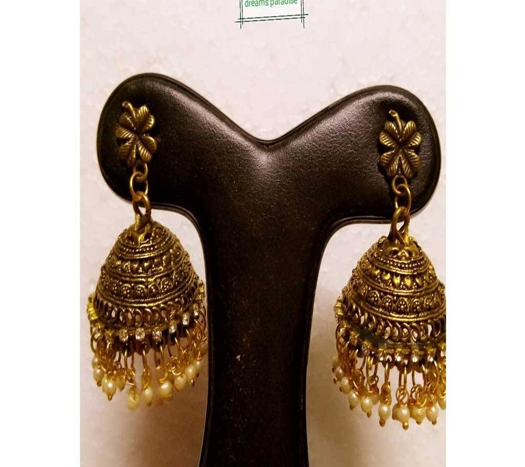 big jhumka earing