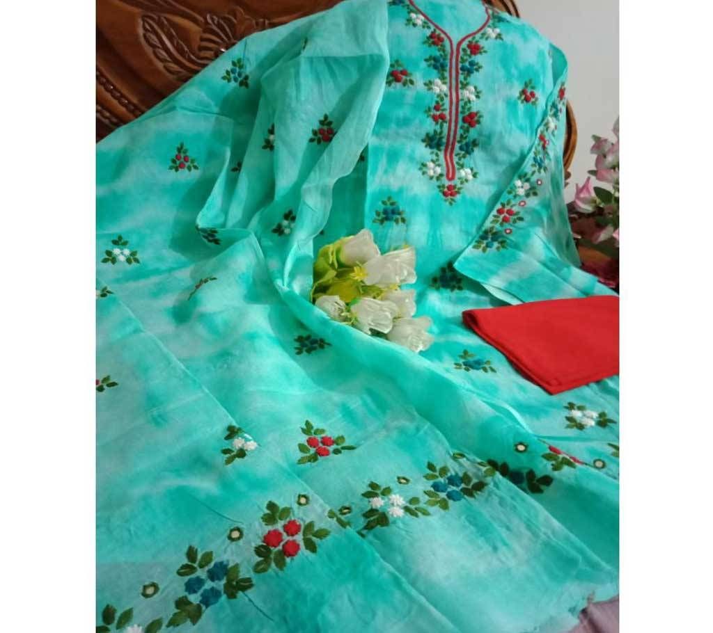 Unstitched Indian Boutique Three Piece (Copy) 
