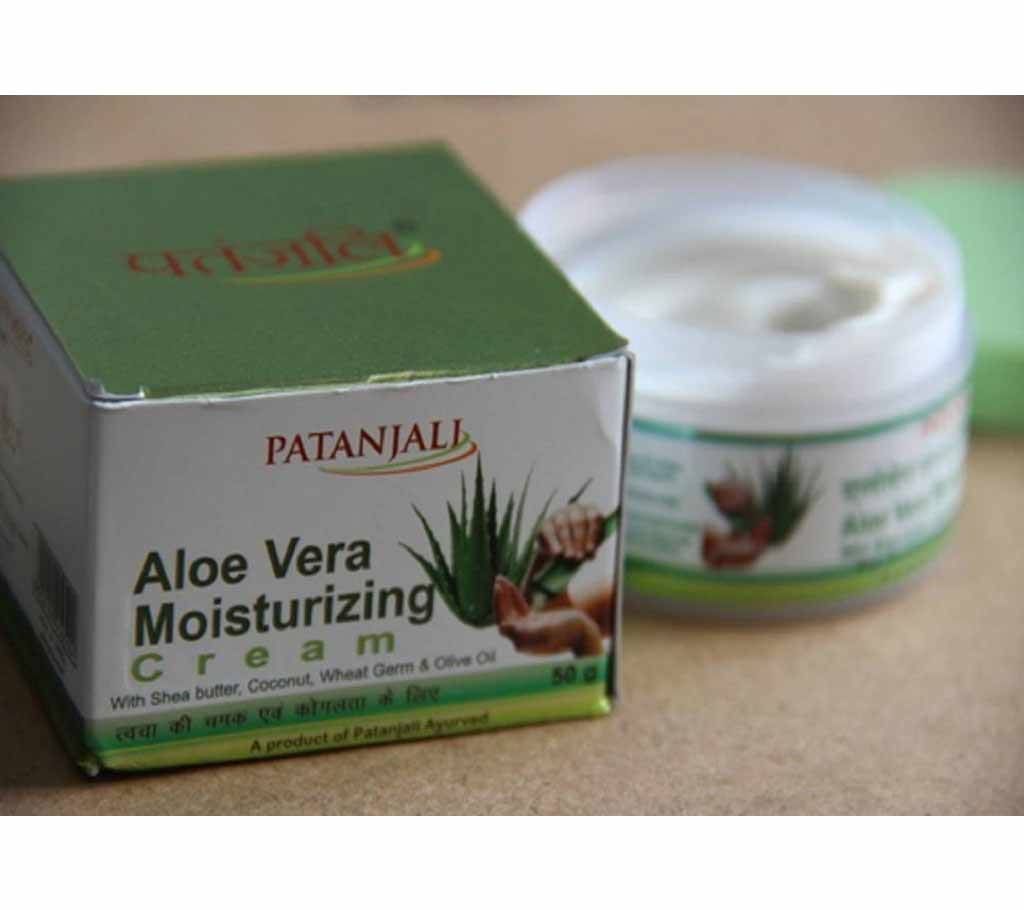 PATANJALI ALOE VERA MOISTURIZING CREAM 50mg India 