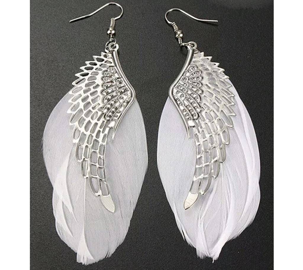 Owl Feather Earring