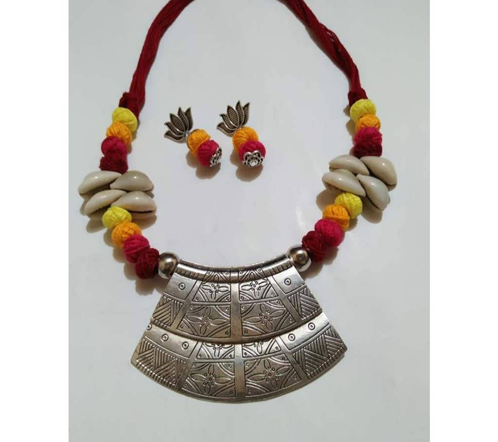 Necklace with earring set