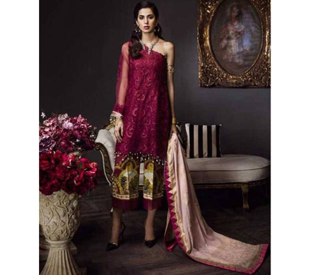 Unstitched DEEPSY NOOR Pakistani Catalog Dress