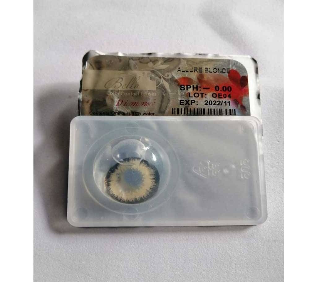 bella contact lens  - allure blonde