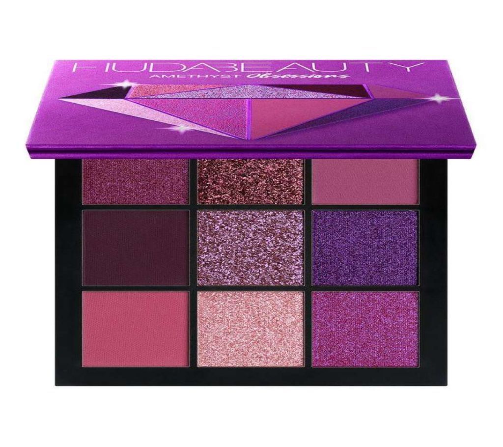 Huda Beauty Obsessions Precious Stones Eyeshadow Palette Amethys