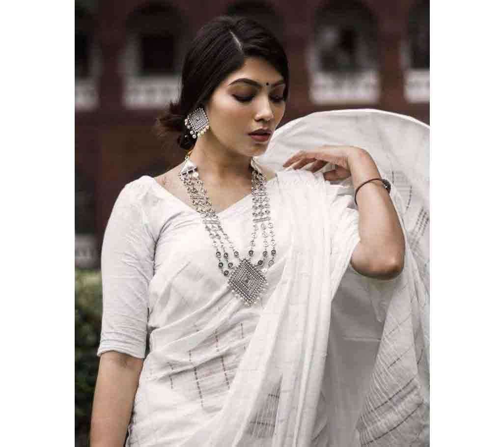 Indian Silver Necklace 