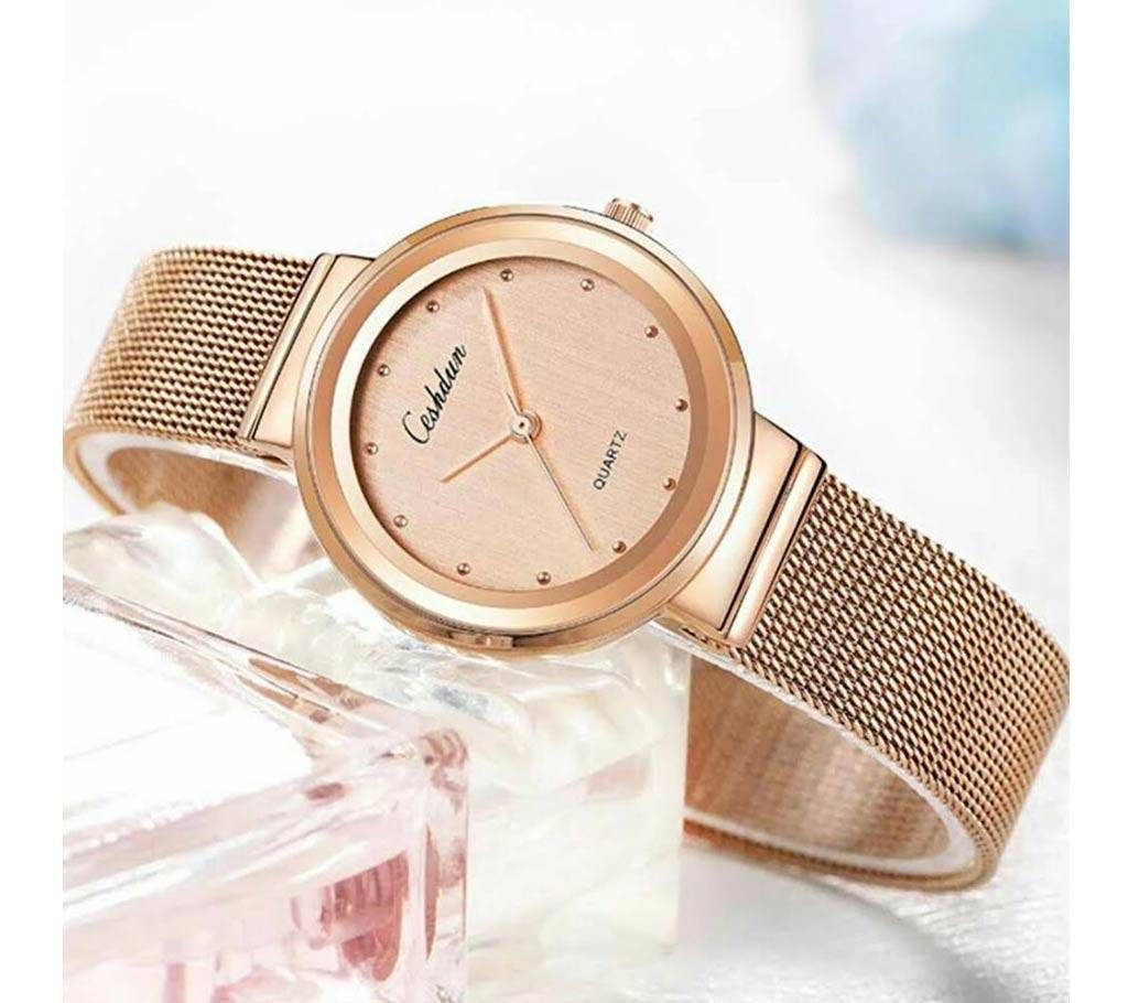 Cashdun Stainless Steel Women Watch