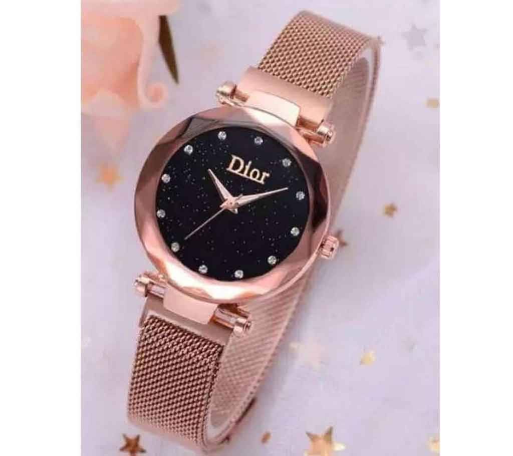 Stainless Steel Wrist Watch For Women Copy