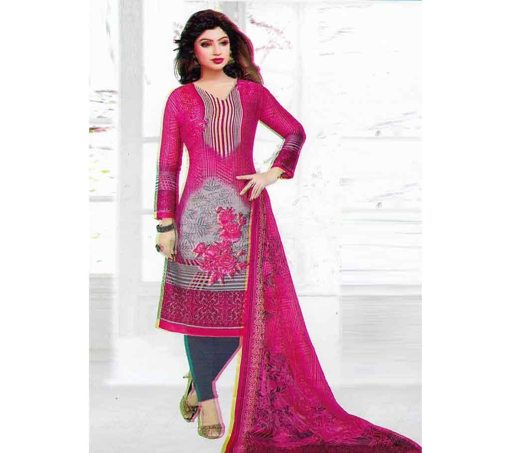 Unstiched Printed Cotton Three Piece19