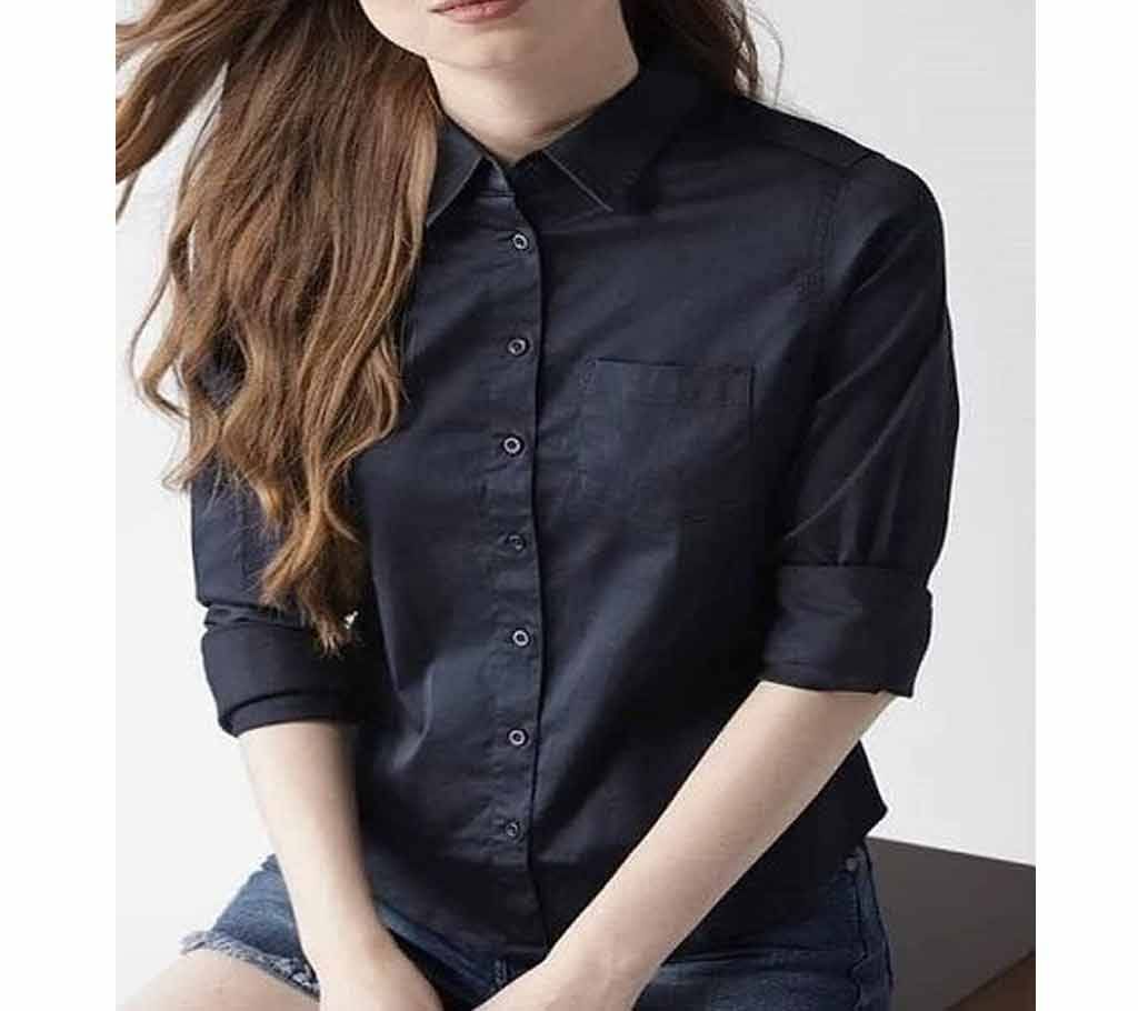 Full Sleeve Cotton Shirt for Women