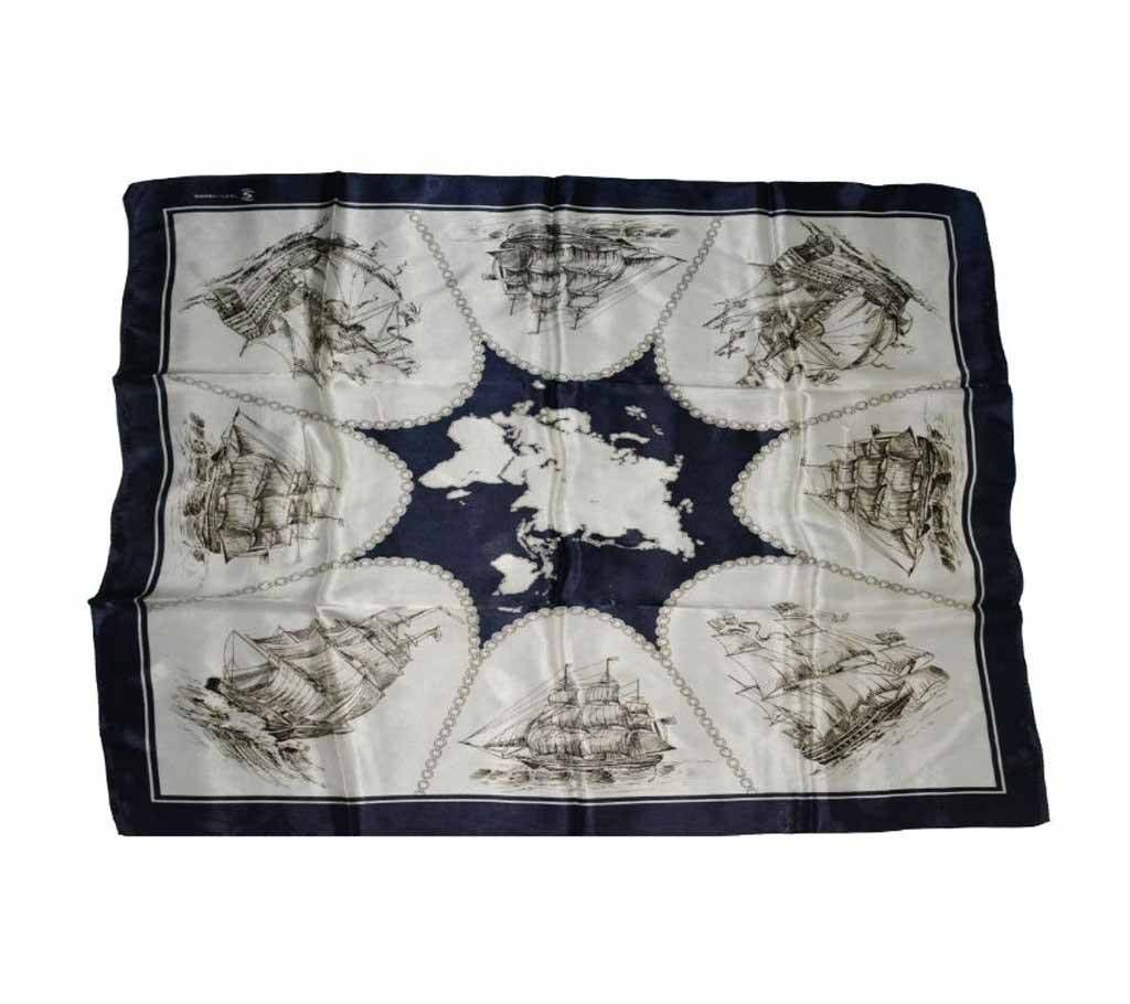 Silk Scarf For Women 04-1 Piece