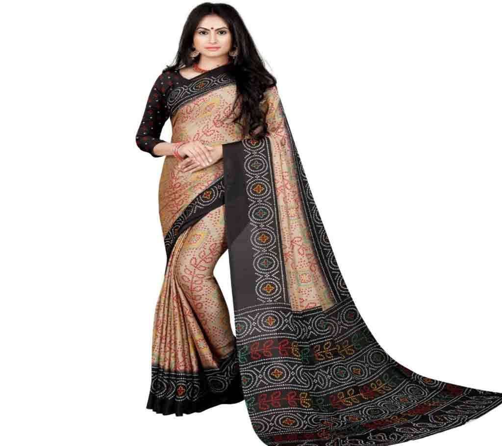Indian Chundri Silk Saree  152  SGM1 With Blouse Pcs 