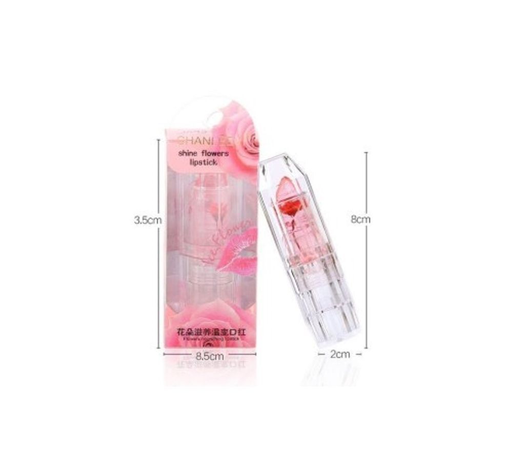 Chanleevi shine flower lipstick bottle