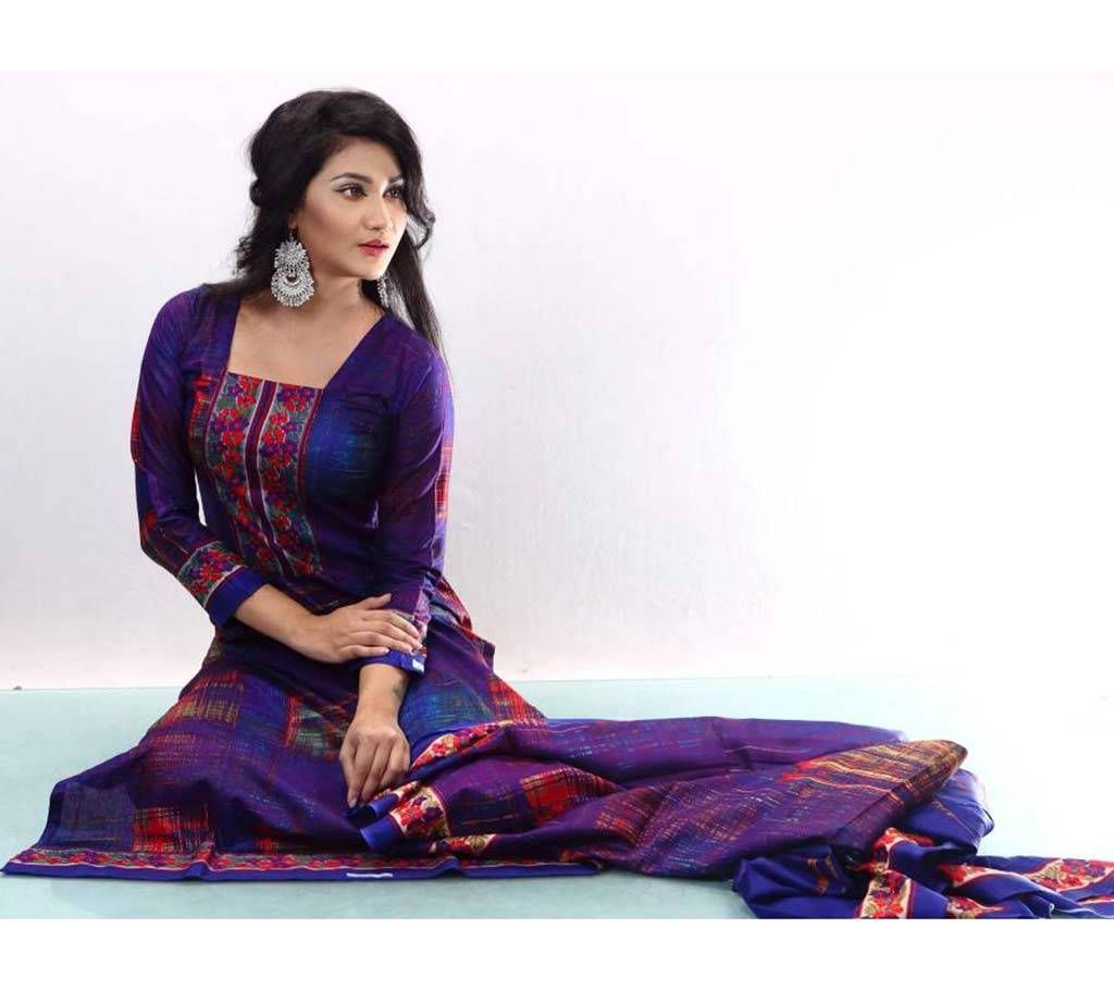 Joypuri Cotton three piece 15