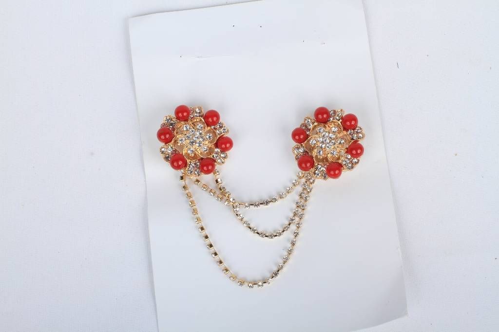 Stone setting hijab pin