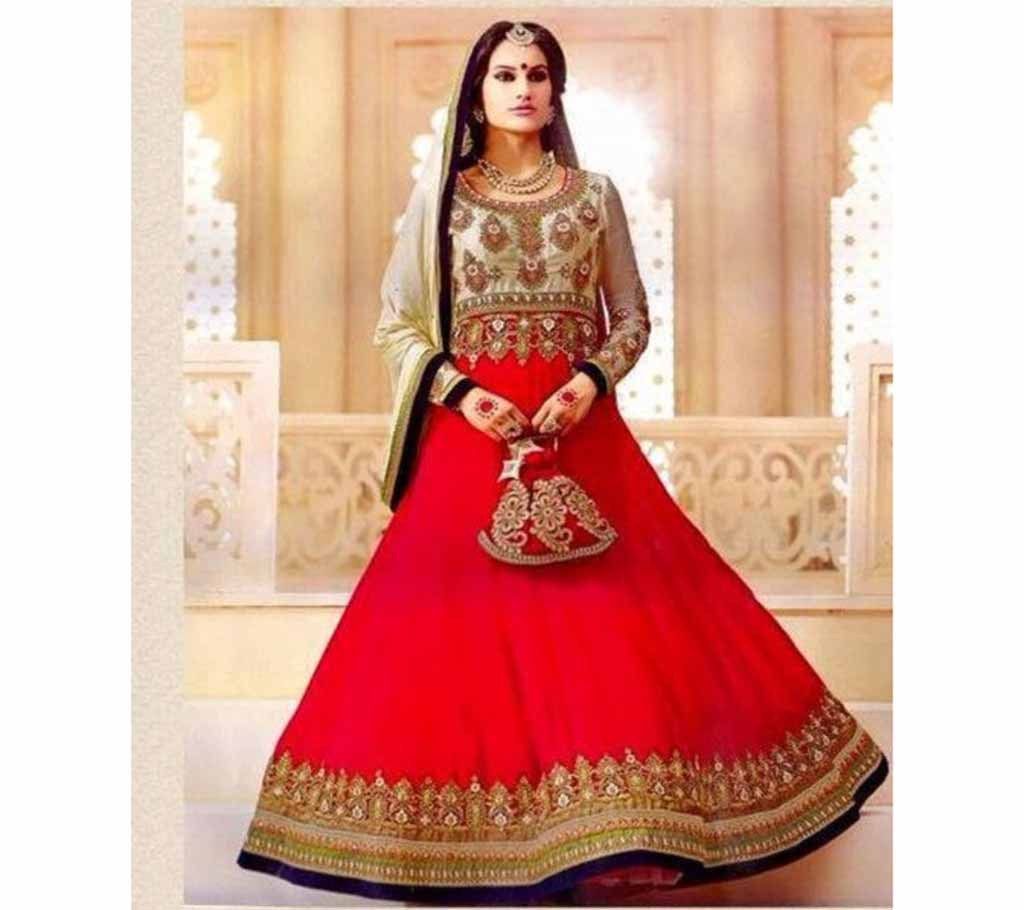 Unstitched Indian Chosa & Soft Georgette Party Suit (Copy)