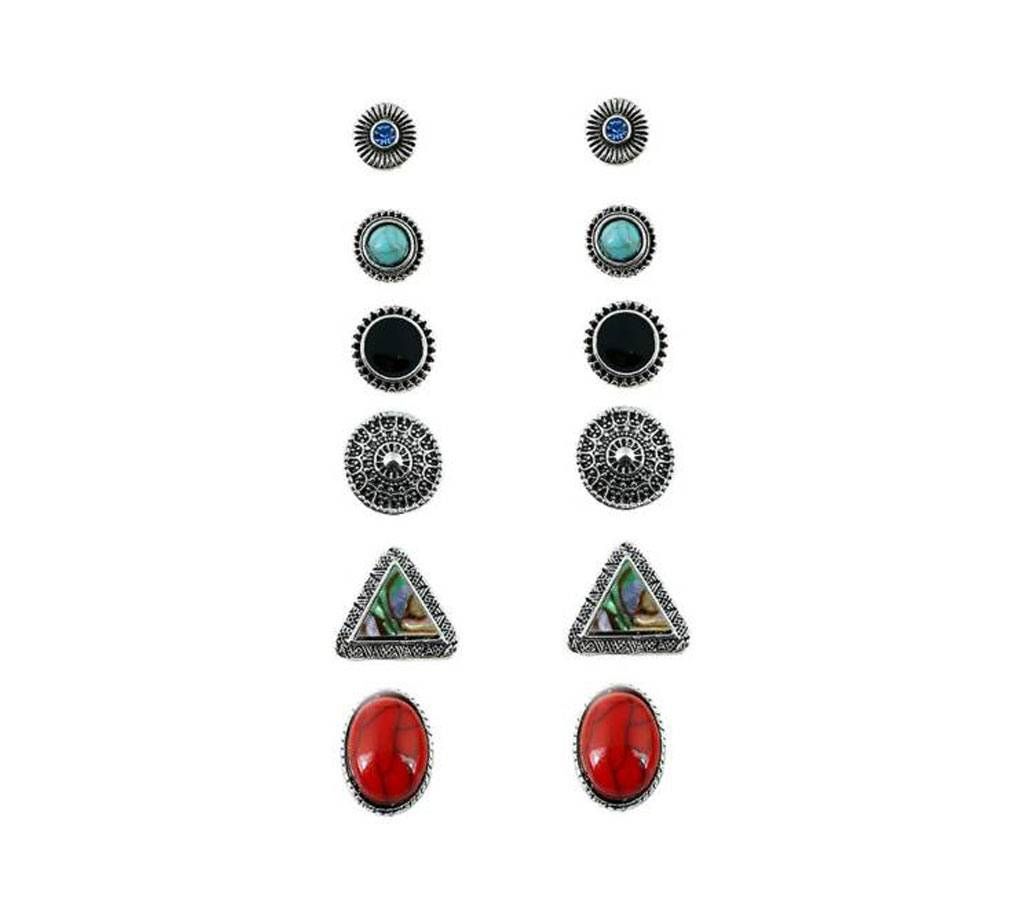 Stud Earrings Set For Women
