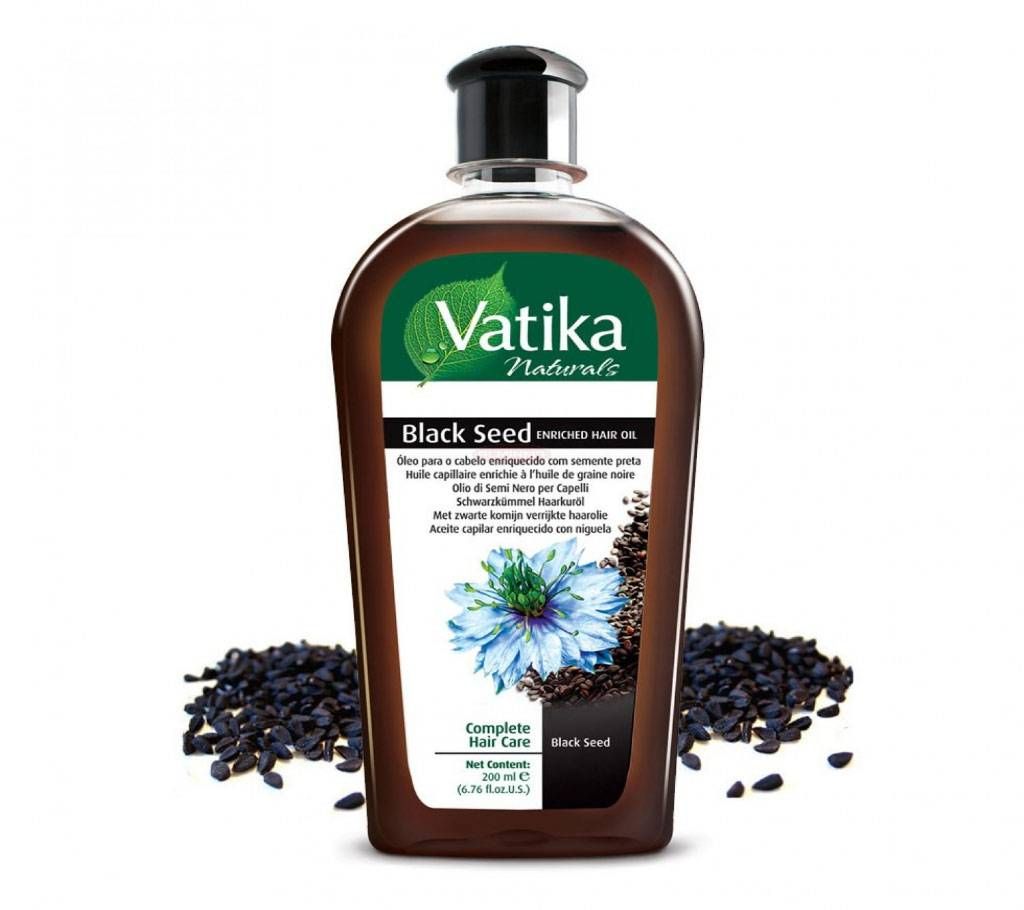 Vatika Black Seed Enriched Hair Oil 200ml from UAE