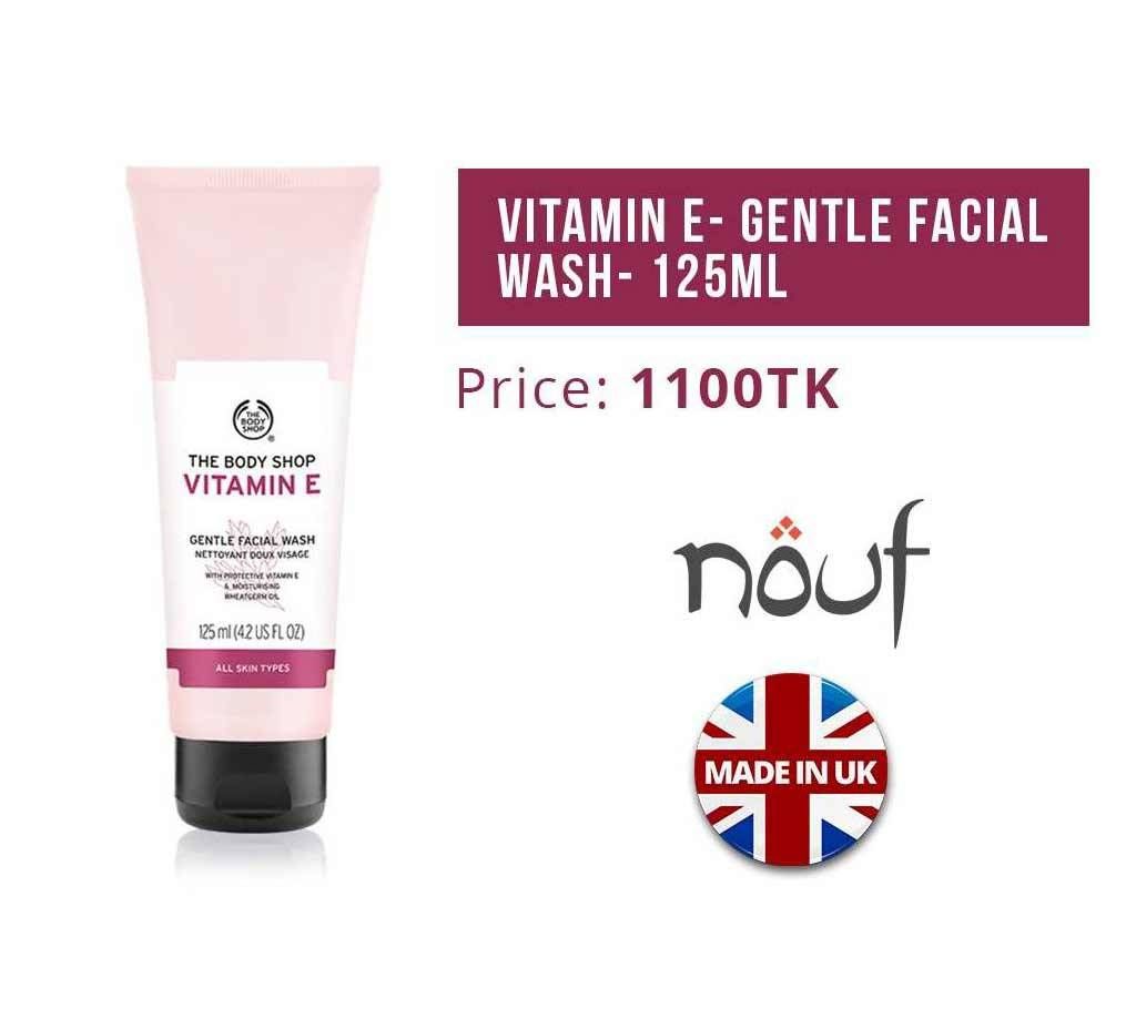 Vitamin E - gentle facial wash - 125ml UK 