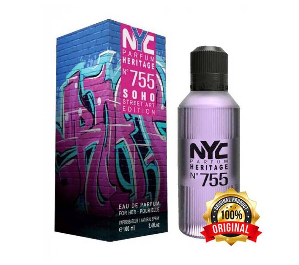 NYC (Made in USA) SOHO ST Art EDP No-755 for WOMEN