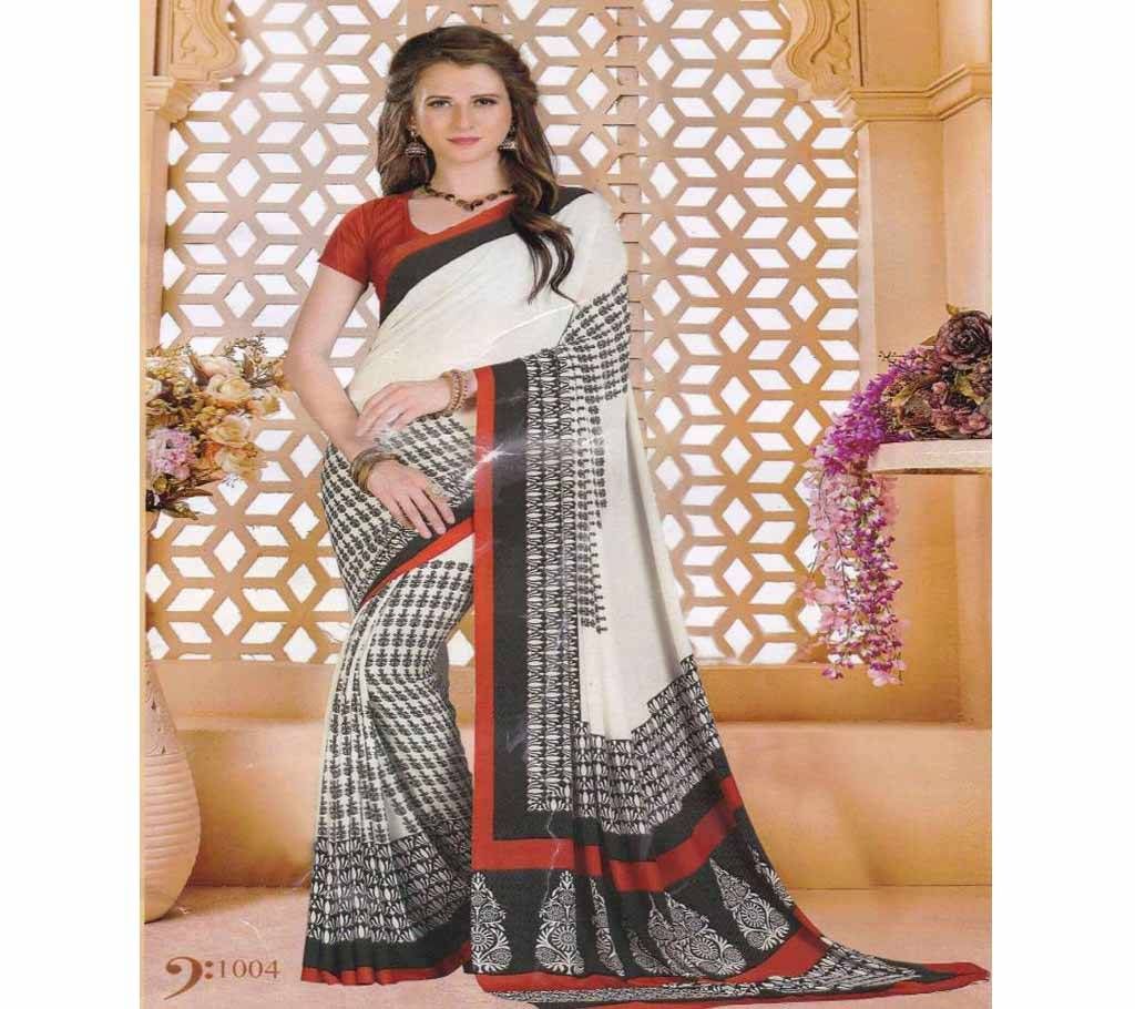 Printed Indian Georgette Sharee