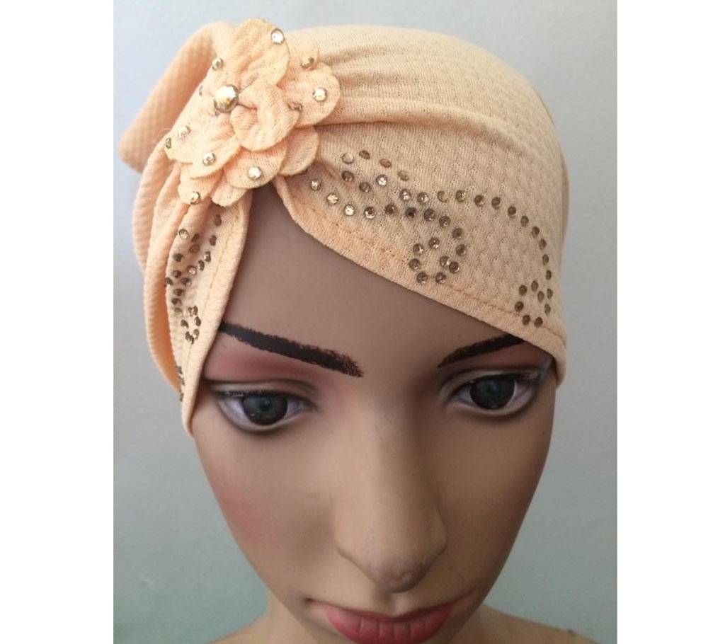 Stone and floral setting tube cap 