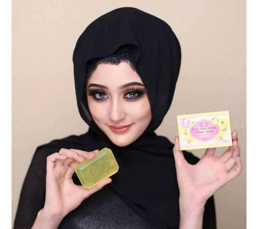 Jellys Pure Face Mask Power Soap 80g Thailand
