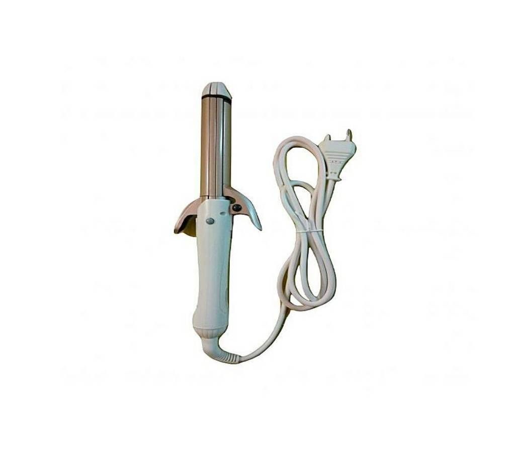 Gemei GM-2962 Hair Straightener and Curling Iron - White