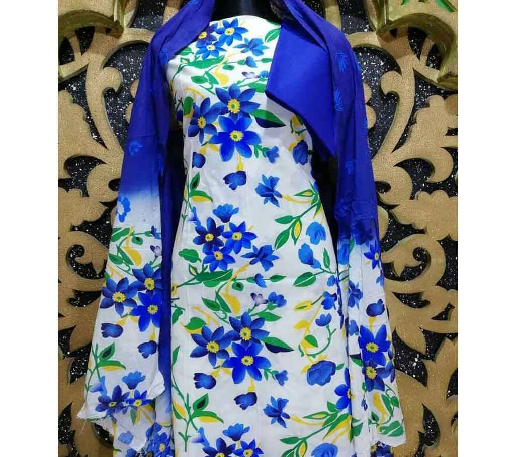 Ork Voile skin print three piece 