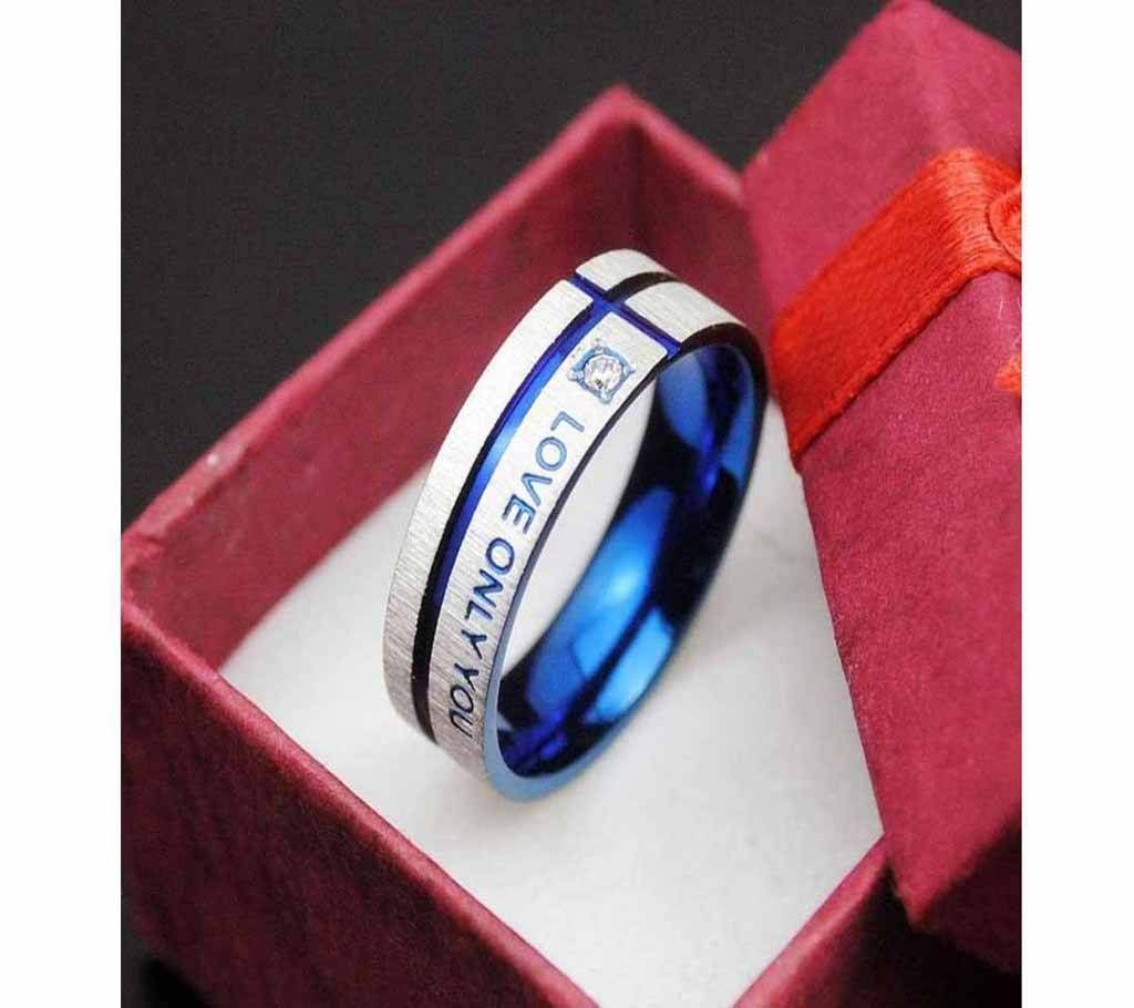 Titanium Steel finger ring for women 
