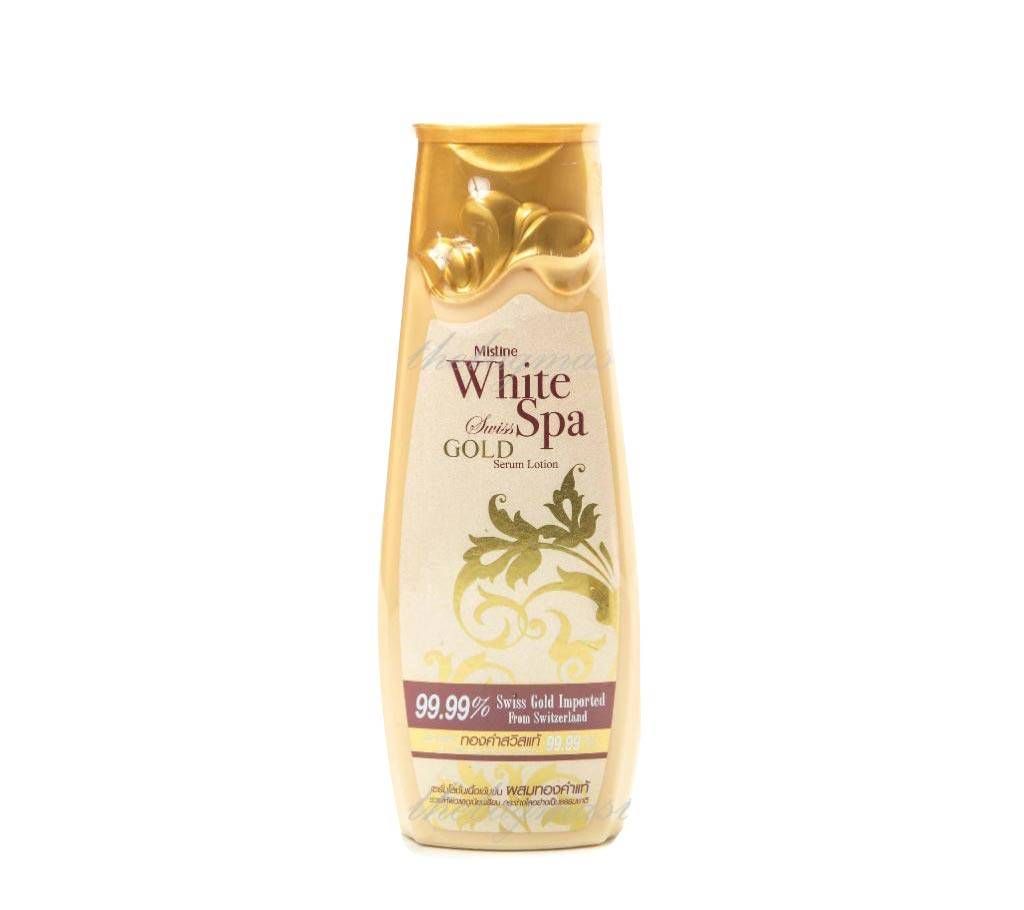 Mistine White spa gold serum  whitening body lotion