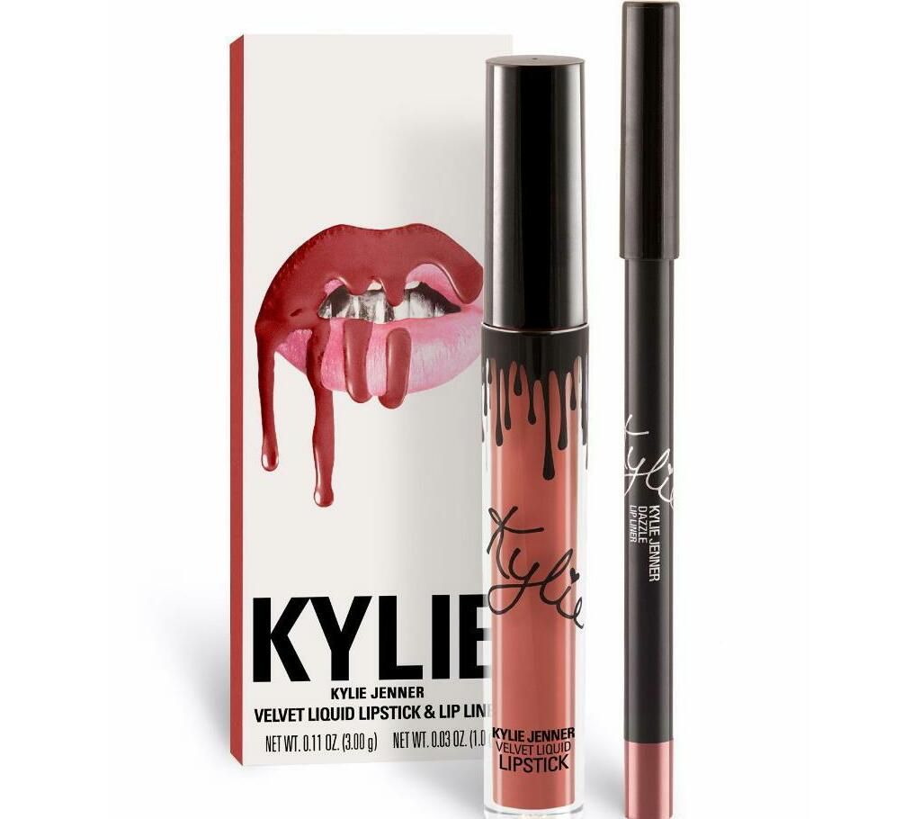 KYLIE lip gloss and lip liner set