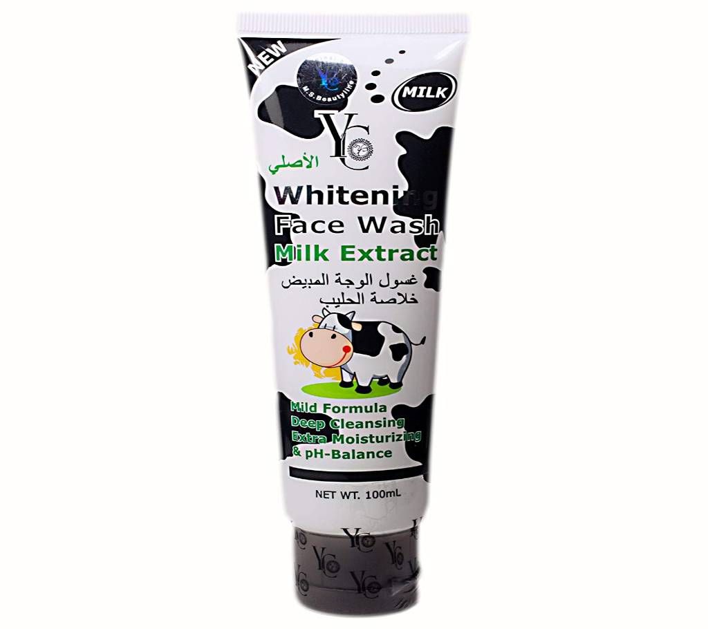 YC Whitening Facewash Milk Extract 100ml Thailand