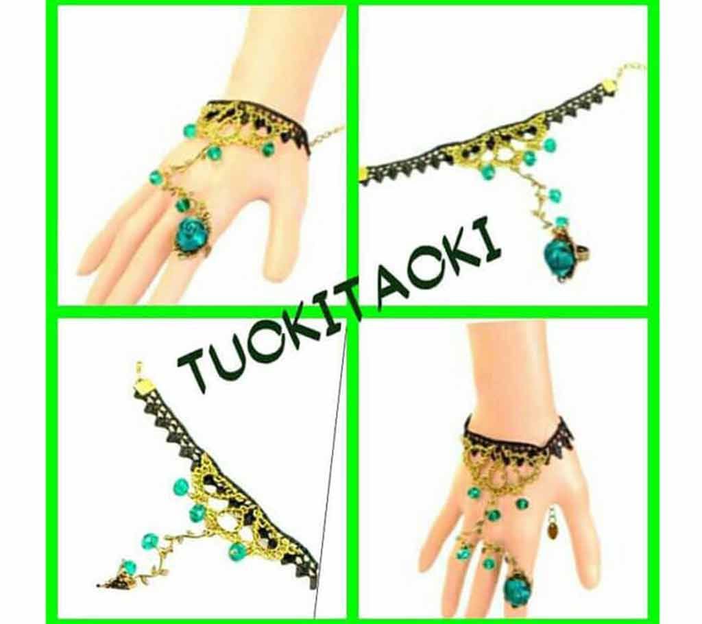Adjustable Hand Chain Bracelet