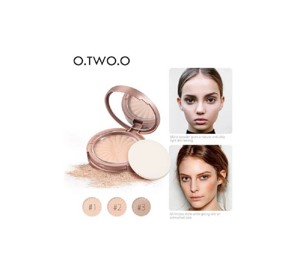 O.TWO.O Make Up Face Pressed Powder Brightening