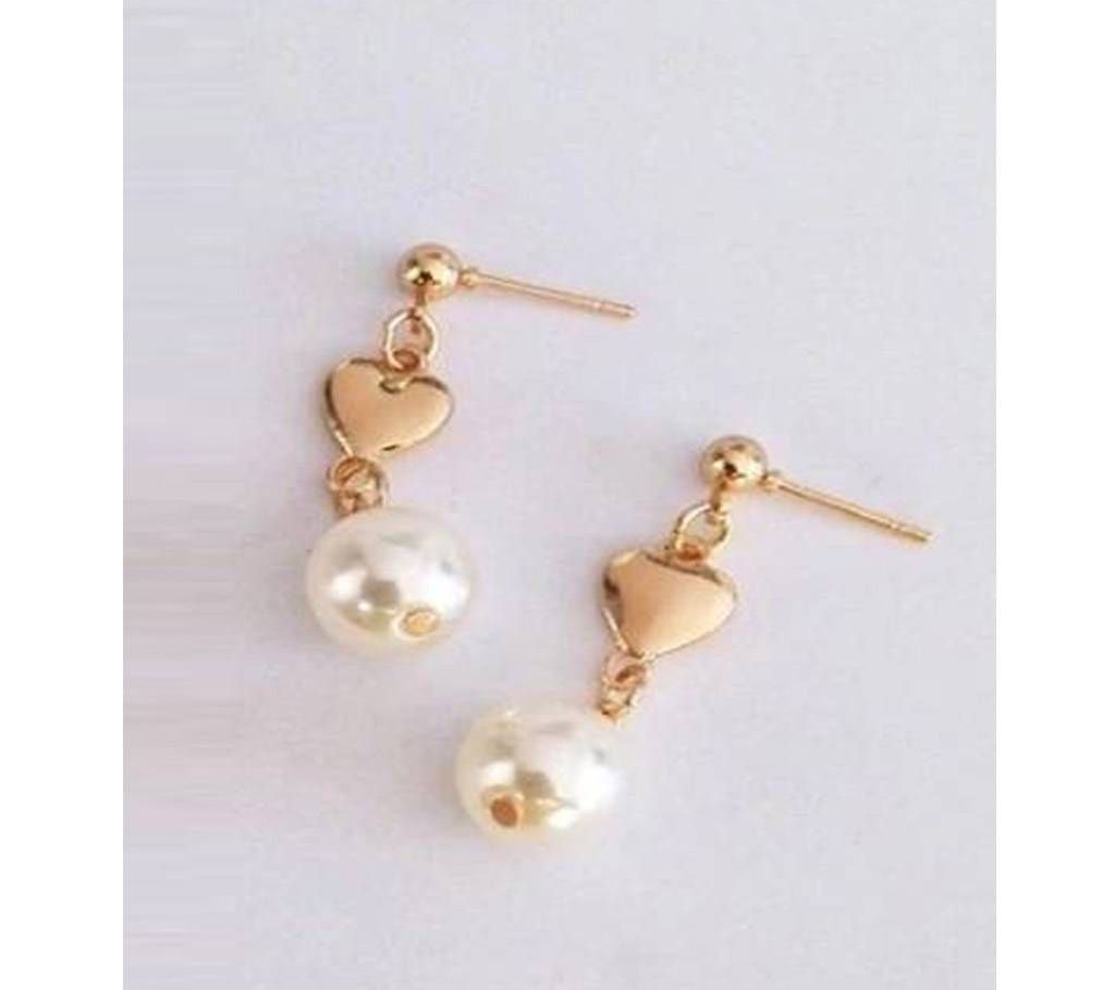 Love Pearl Earrings