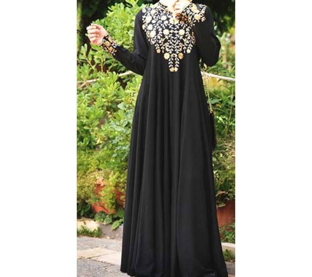 Classical Embroidery Design Abaya 