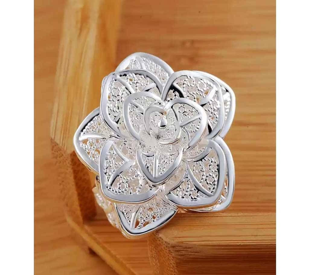 adjustable silver ring