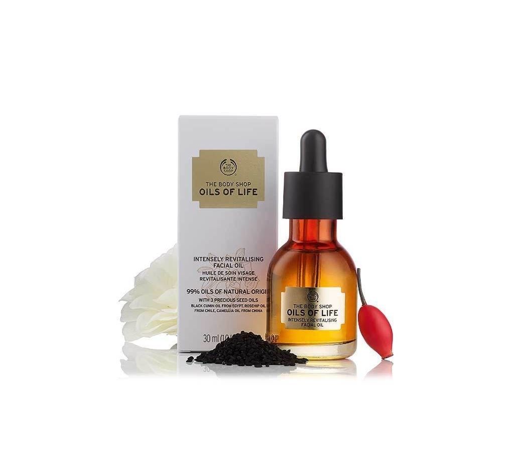 Oils Of Life Intensely Revitalising Facial Oil  30ml UK