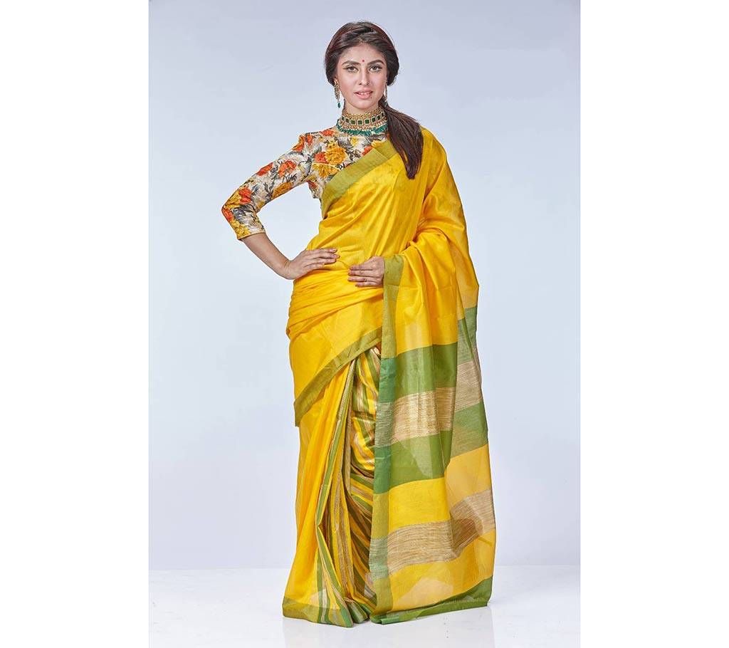 Pure soft half silk sharee 