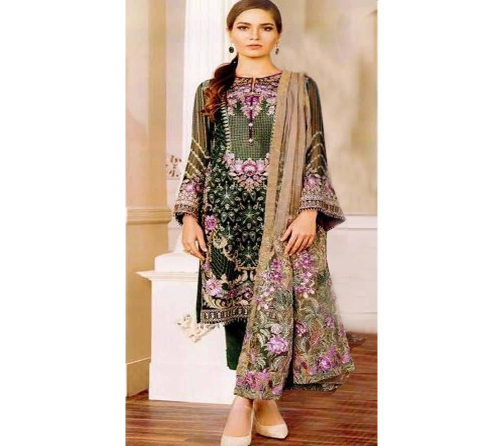 GULBANO (VOL-9)- 600-504 Unstitched Three Piece