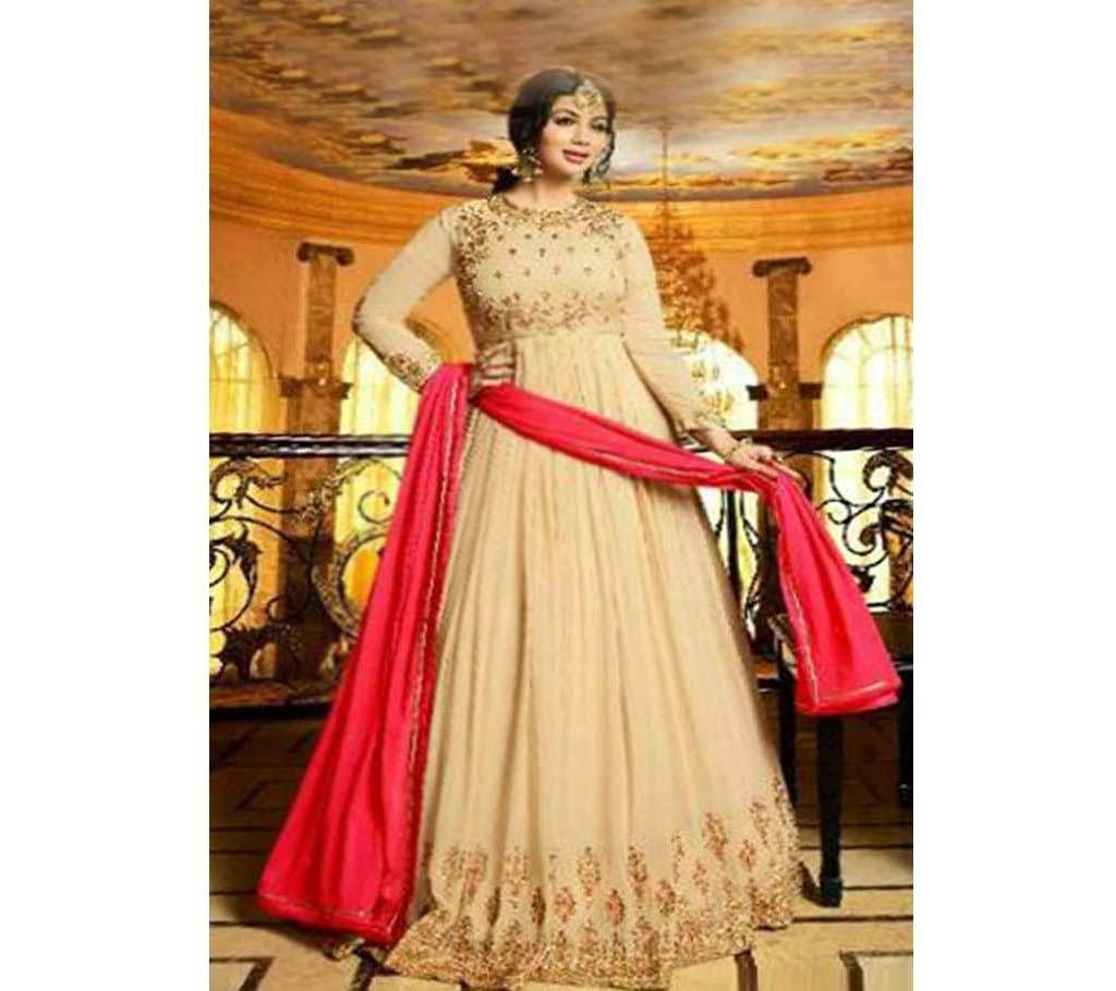 Georgette Unstitched Gwon from Woman