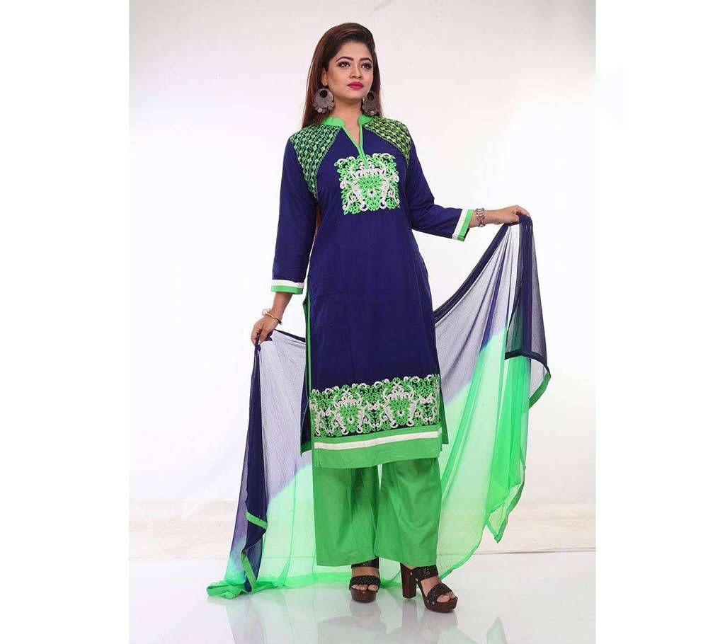 Ready made linen three piece 