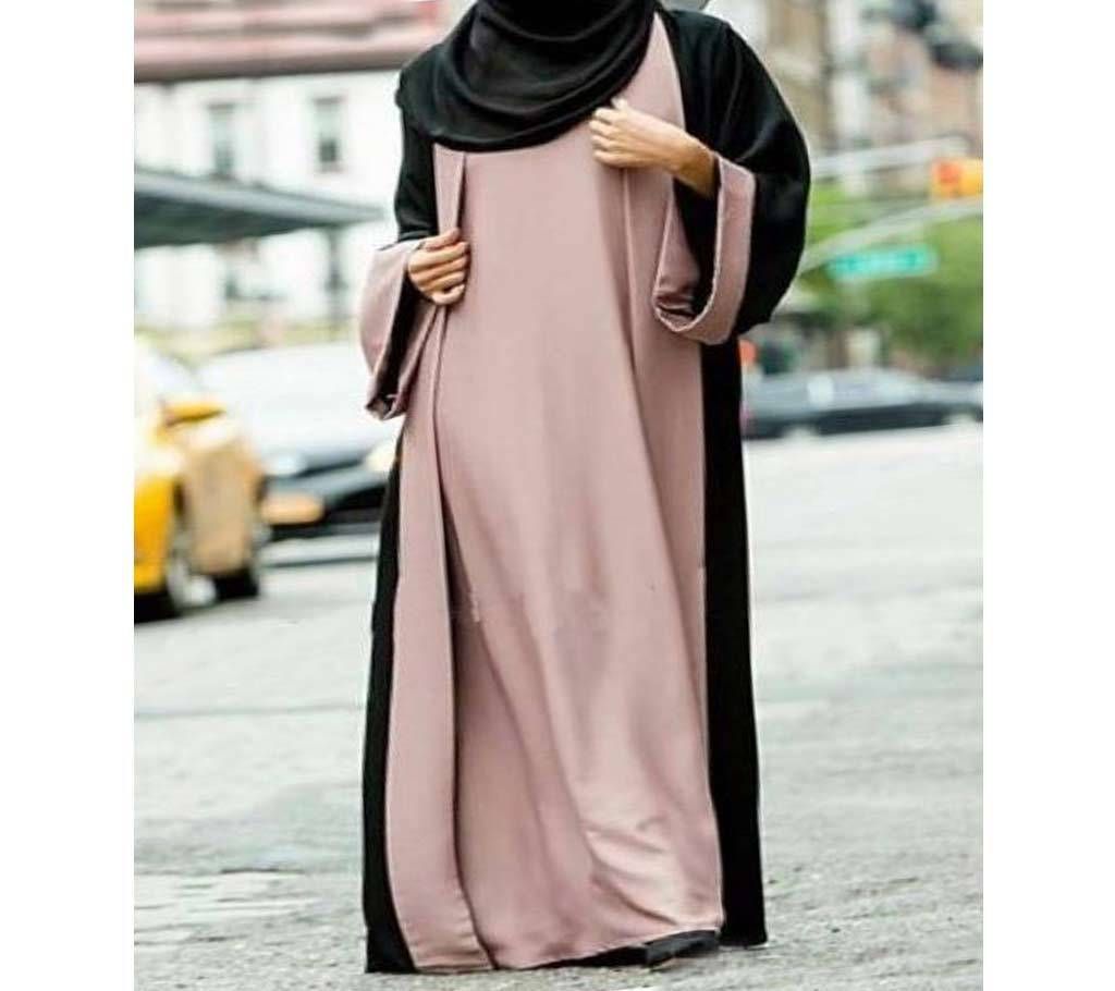 Pink & Black BMW Borka For Women