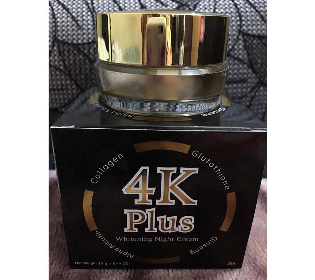 4K plus whitening night cream-25gm-Thailand