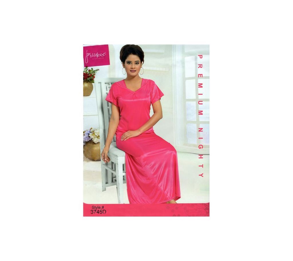 Fashionable One Part Nighty-3745 D