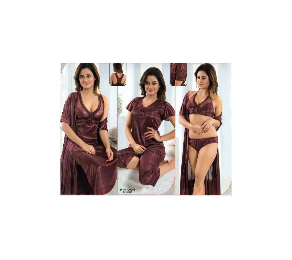 Fashionable Six Part Nighty-10025 B