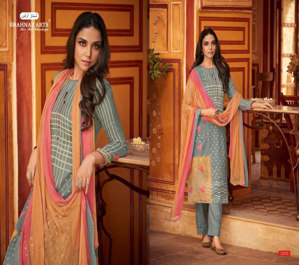 Shahnaz Arts Gulbahar 3 Pcs - 5503 - ASI