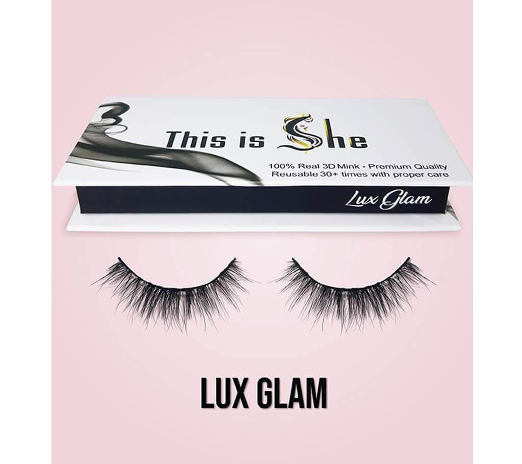 Real Mink Eyelashes LuxGlam (This Is She) - Canada