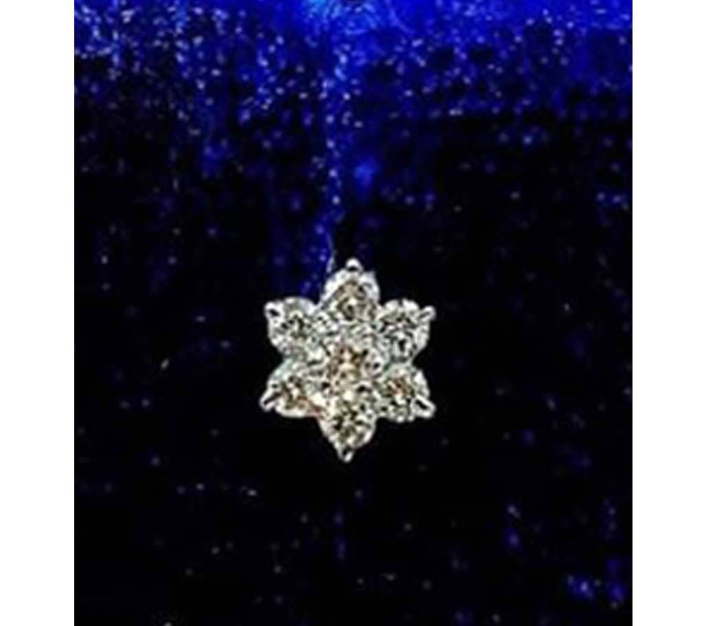 7 Stone Diamond Nose Pin